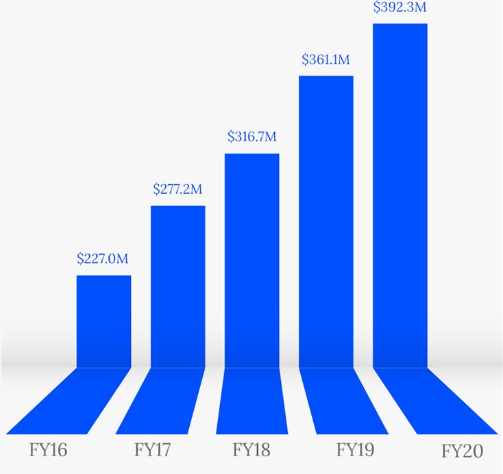 Financial Overview Bar Graph